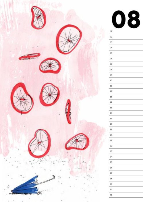 bicycle calendar 2018 自転車カレンダー
